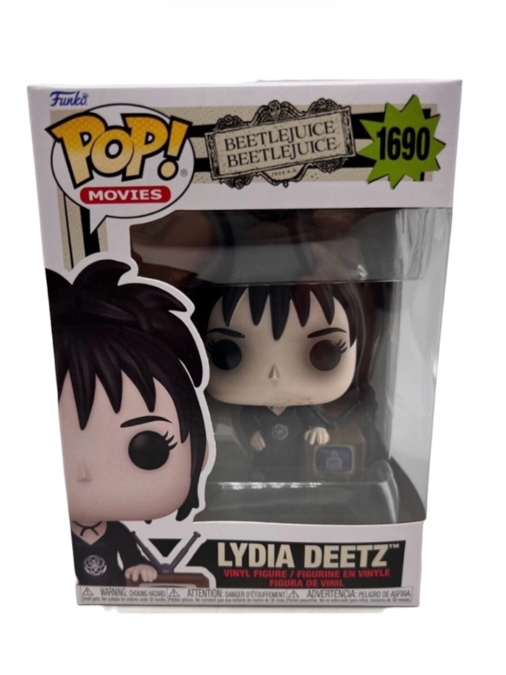 NIB Funko Pop! Lydia Deetz #1690 from Beetlejuice Beetlejuice Movie